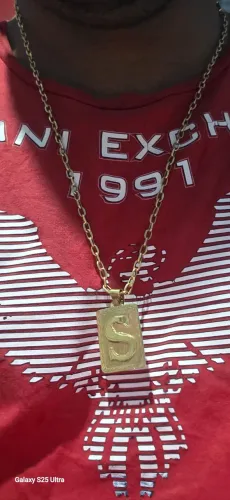 Cordão de ouro oco