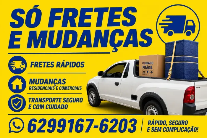 Fretes Goiânia e regiões