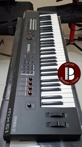 Teclado Yamaha MX61 v2 - NOVO - Aceitamos Trocas - Dividimos em até 12x (MX-61)