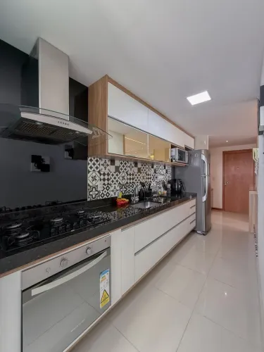 Apartamento 3 quartos mobiliado em Colina de Laranjeiras - Sol da manhã e Lazer Clube