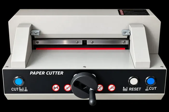 Guilhotina papel elétrica bancada 320v