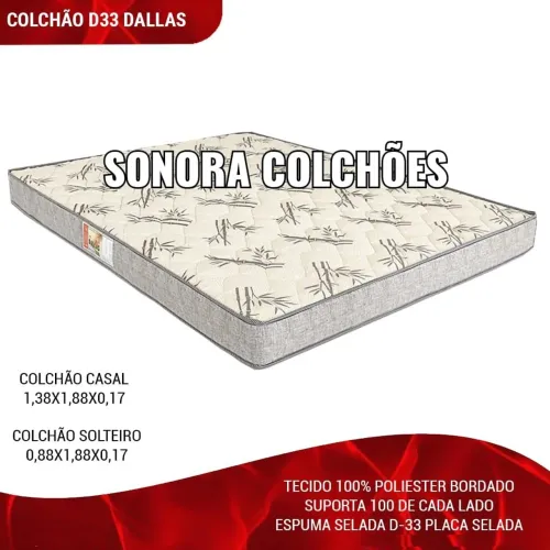 Colchão casal d 33