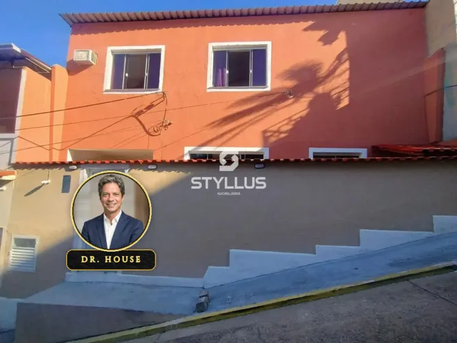 Casa Duplex Exclusiva com Piscina e Churrasqueira no Méier - Tranquilidade e Conforto! M95