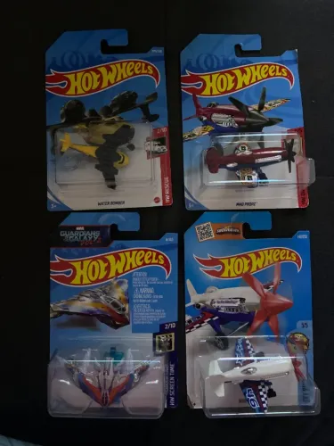 Lote Hotwheels avião
