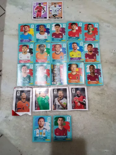 Figurinhas da copa estra sticker ?