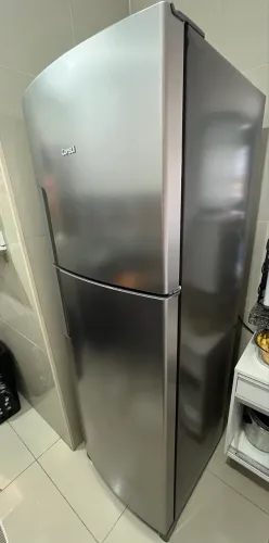 Geladeira Consul Inox Frost Free Duplex 377 litros 6 meses de uso