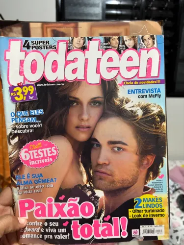 Revista Todateen Nº 163 (Junho/2009) - Original | Edição Crepúsculo | Colecionador