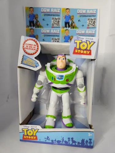 Action figure Buzz Lightyear toy story todo articulado