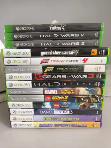 Vendo ou troco jogos de XBOX 360 e XBOX One