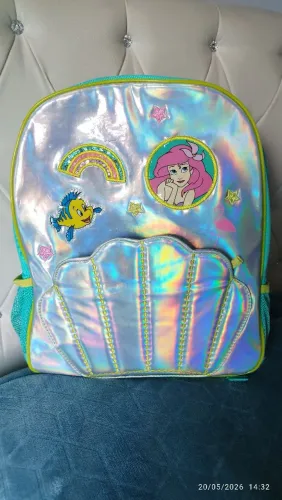 Mochila holográfica original Ariel Disney