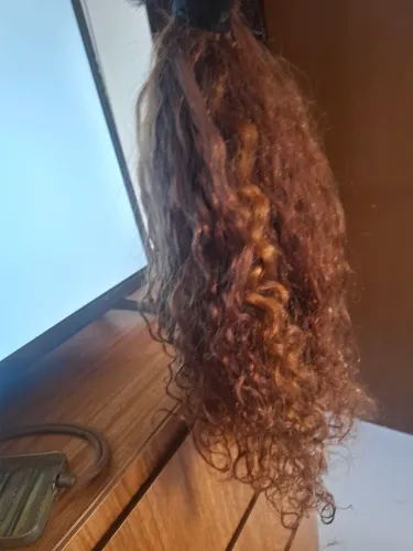 Cabelo humano cacheado
