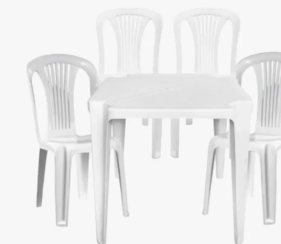 Mesa nova com cadeira no precinho 