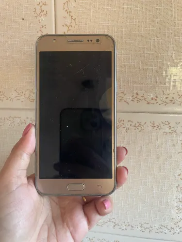Samsung J5 dourado- Usado (Usado)