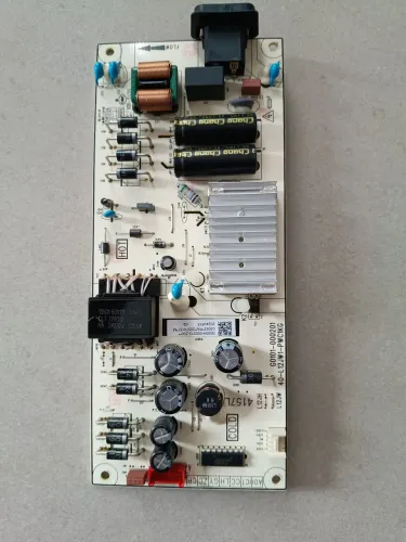 Placa fonte TV TCL Modelo 55P755 - Retirada de TV com tela Quebrada