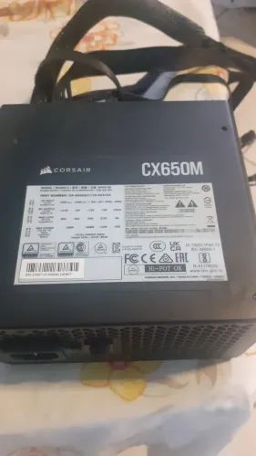 Fonte modular corsair cx650m