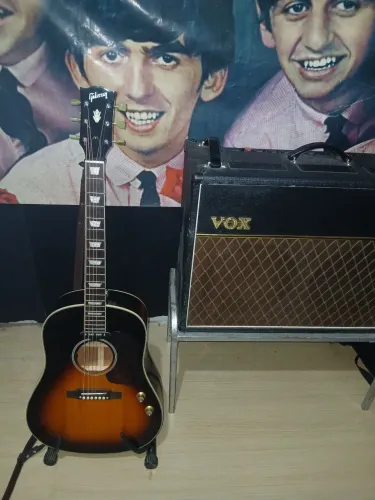 Violão Gibson J160e John Lennon 