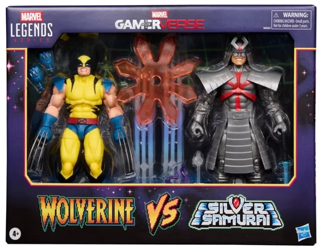 WOLVERINE VS SILVER SAMURAI - MARVEL LEGENDS