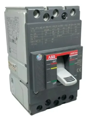 DISJUNTOR ABB SACE TMAX XT1N 160 TMD 160-1600 3 POLOS