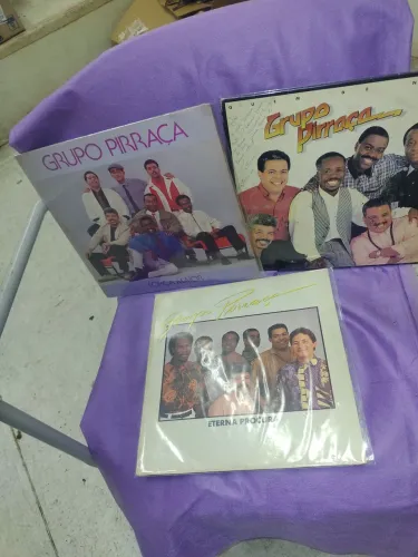 Grupo Pirraça LP Disco vinil, Samba Pagode, bom estado.