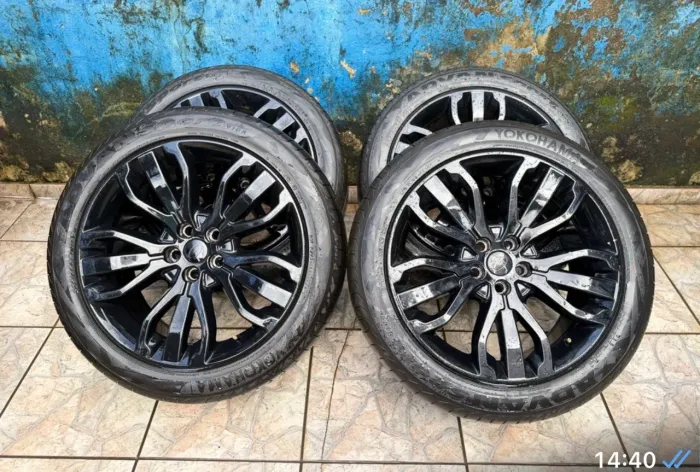 JOGO DE RODAS ARO 21 COM PNEUS 