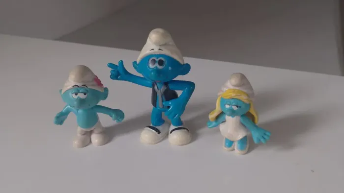 Os Smurfs da Sunny coleção (não é mc Donald's)