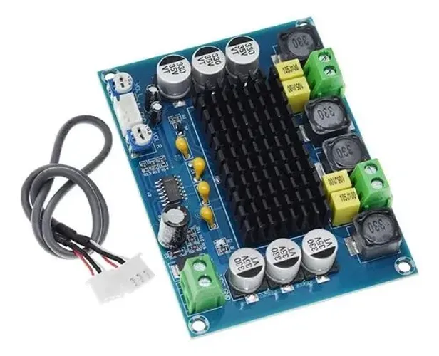 Placa TPA 3116 - amplificador de som estéreo