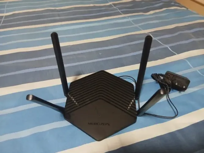 Roteador Mercusys Mr80x V4 Ax3000 Dual Band Wifi6 - C/ NF - Em garantia até 07/2027