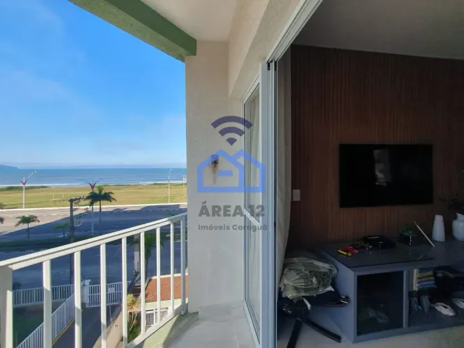 Apartamento com vista para o mar à venda no bairro Jardim Aruan em Caraguatatuba, SP - com