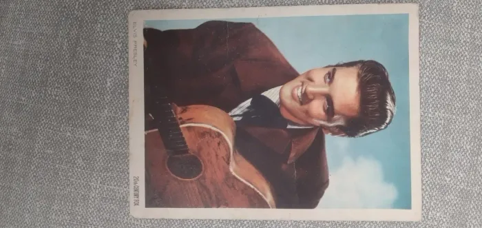 Foto postal do Elvis Presley 1960 original 