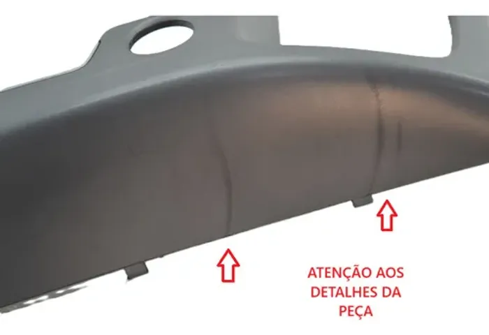 Moldura Painel Central Crossfox 2015 Fox Spacefox Original Cinza-escuro