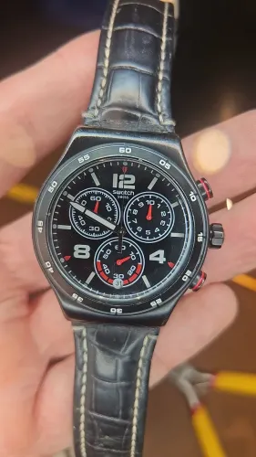 Relógio Suíço Swatch Irony Cronógrafo 