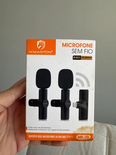 Vendo microfone sem fio
