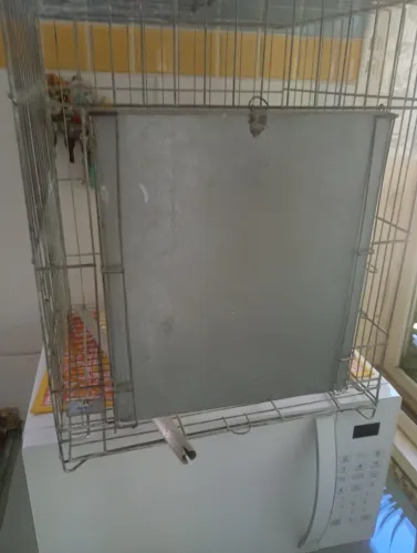 Gaiola para papagaio coelho e outros