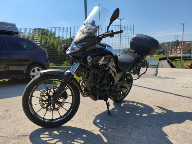 CB500X 2021 - revisada com acessórios