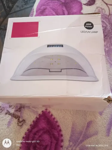 Cabine de unha 48w Power led/UV lamp