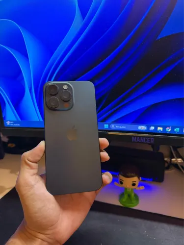 Iphone 15 pro max azul 256gb