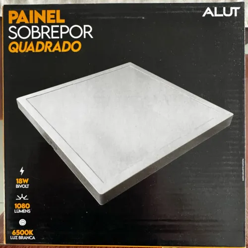 Kit 7 Luz de led Painel sobrepor 