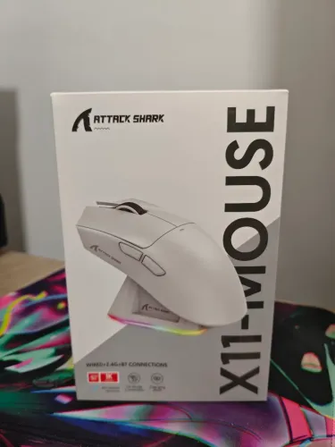 Attack shark x11 Novo lacrado 