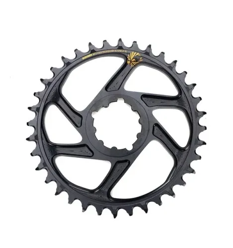 Coroa Sram Xx1 Eagle Preta Gold - 38 Dentes
