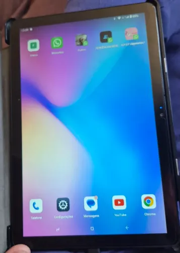 Tablet doogee 10 polegadas, com chip 128 gb