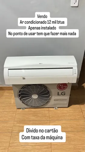 Ar condicionado LG inverter 12 mil btus