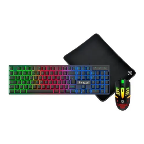 Teclado + Mouse + Mouse Pad Promoção! Em Até 10X Sem Juros !