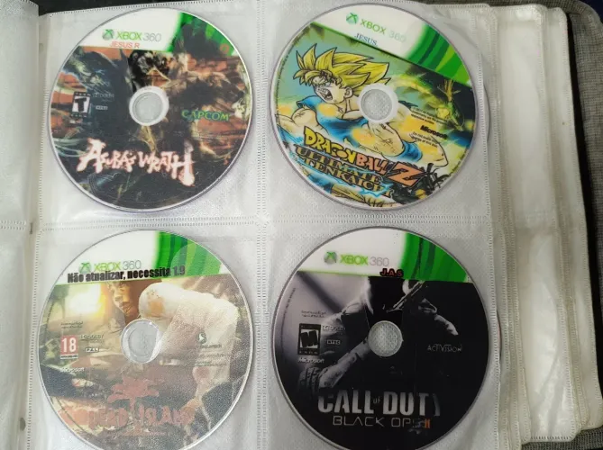 Jogos Xbox 360 - Lote 68 jogos (Não Originais)