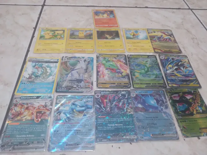 Cartas raras de Pokémon