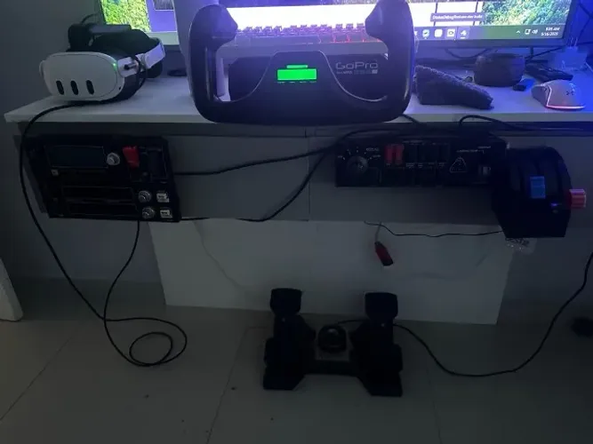Kit Completo Saitek Pro Flight ATE 12X NO CARTAO