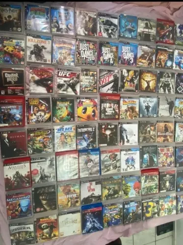 77 jogos de PS3 [ LOTE COMPLETO ]