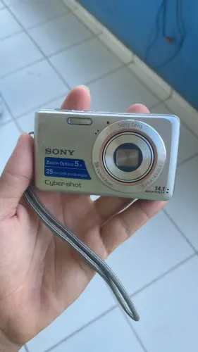 Câmera cybershoy steadyshoy DSC-W520 prata