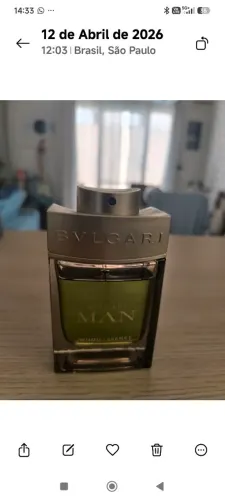 Perfume bulgary wood essence