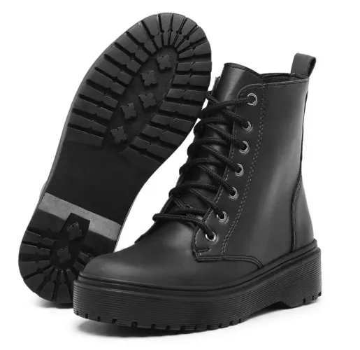 Coturno feminino black