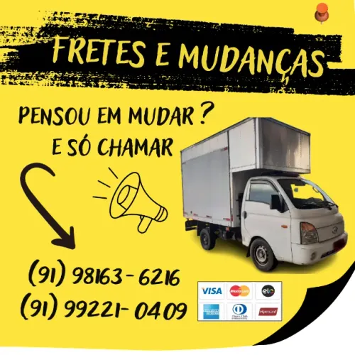 Fretes e Mudanças e Frete (Capital e Interior) chame ZAP